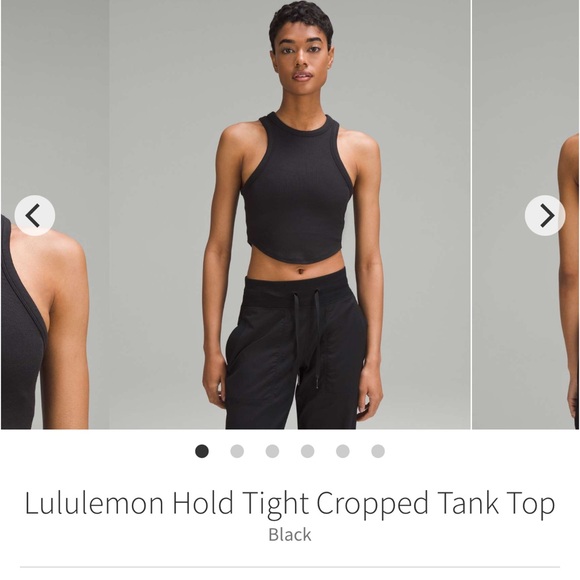 NWT Lululemon hold tight crop tank size 6 - Picture 3 of 9